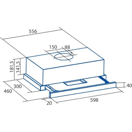 Витяжка кухонна Cata TFH 6430 gwh