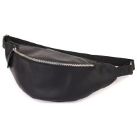 Сумка Shvigel З натуральної шкіри Чорна (23138)