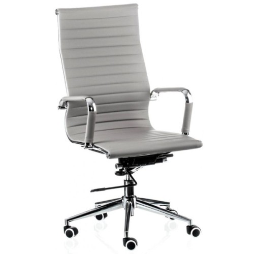 Офісний стілець Special4You Solano office artleather grey (E5883)