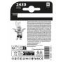 Батарейка CR 2430 спеціальна літієва типу таблетка 2430 3V, 2 шт. в упаковці Duracell (5012262)