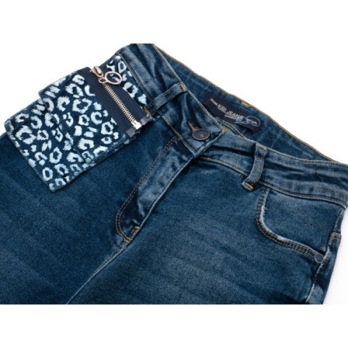 Джинси дитячі A-Yugi з кишенею (9181-158G-blue)