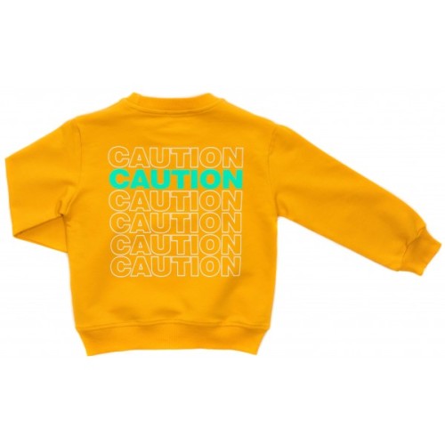 Набір дитячого одягу Smile "CAUTION" (6161-116B-yellow)