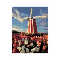 Картина по номерам Rosa Start Старий млин 35х45 см (4823098512653)