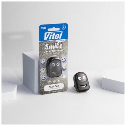 Ароматизатор для автомобіля VITOL Smile New car 4мл (VS05)