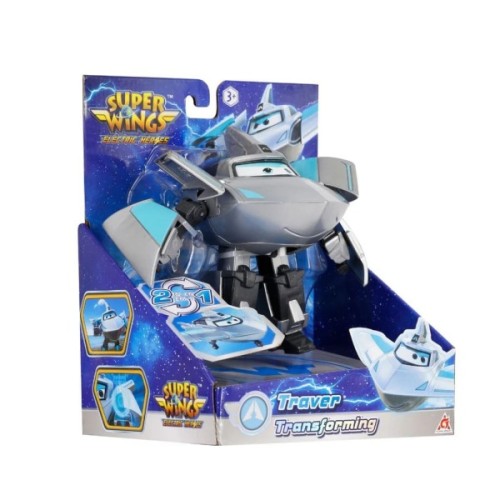 Фігурка Super Wings трансформер Transforming Травер (Traver), 12.5 см (EU780232)