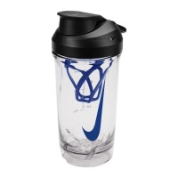Пляшка для води Nike TR RECHARGE SHAKER BOTTLE 16 OZ N.101.2242.913.16 чорний, синій 473 мл (887791793140)