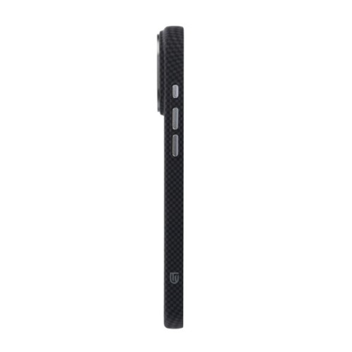 Чохол до мобільного телефона Armorstandart LikeCarbon2 MagCase Apple iPhone 17 Pro Kevlar Black (ARM88378)