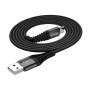 Дата кабель USB 2.0 AM to USB-C 1.0m X38 Cool black HOCO (6931474710567)