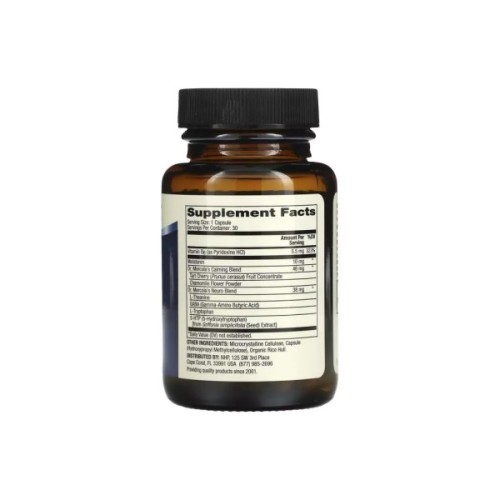 Амінокислота Dr. Mercola Підтримка сну з Мелатоніном, 10 мг, Sleep Support, 30 капсул (MCL-21045)