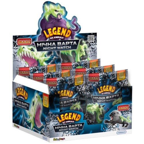 Антистрес #sbabam у вигляді тварини серії Legend of animals Максі Нічна варта (127/CN23)