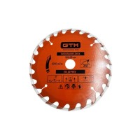 Диск пильний GTM 165×20мм, 24 зуби, по дереву (SBW-16524)