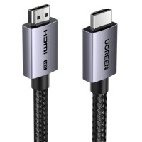 Кабель мультимедійний HDMI M to HDMI M 2.0m V2.2 16K60Hz 96Gbps braided black Ugreen (65900)