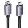 Кабель мультимедійний HDMI M to HDMI M 2.0m V2.2 16K60Hz 96Gbps braided black Ugreen (65900)