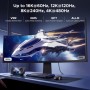 Кабель мультимедійний HDMI M to HDMI M 2.0m V2.2 16K60Hz 96Gbps braided black Ugreen (65900)
