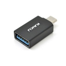 Перехідник USB 3.0 AF to Micro 5P M OTG black iKAKU (KSC-533)