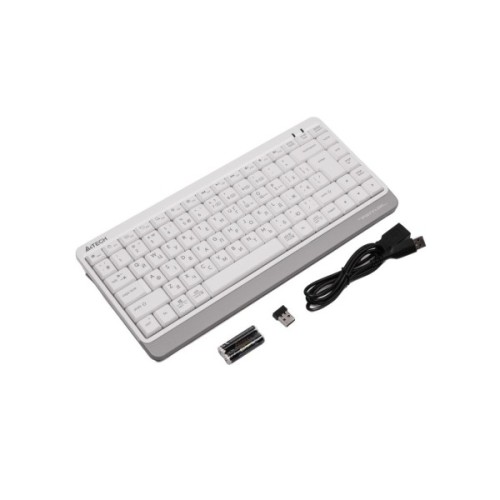 Клавіатура A4Tech FBK11 Wireless White (4711421965491)