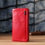 Гаманець ST Leather З відділенням під телефон з натуральної шкіри Червоний (23100)
