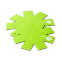 Захист для зберігання сковорідок GreenPan 2 шт, 27 + 34 см, салатовий (CC000749-001)