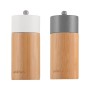 Млинок для спецій Ardesto Midori, Набір 2 шт х 35мл для солі та перцю сірий, білий (AR1411B)