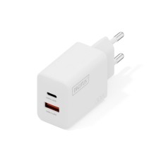 Зарядний пристрій Digitus 1xUSB-C + 1xUSB 30W GaN (DA-10301)