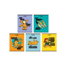 Зошит Kite Garfield, 24 аркуші, клітинка (GF25-238)