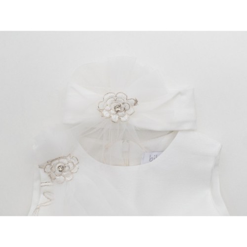 Плаття дитяче Bibaby святкове (76028-68G-cream)
