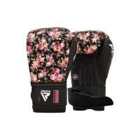 Боксерські рукавички RDX FL-5 Black 10 унцій (BGR-FL5B-10oz)
