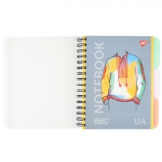 Блокнот Yes А5 Notebook UA 144 аркуша пластикова обкладинка (681951)
