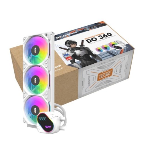 Система рідинного охолодження DARKFLASH DO360 WHITE
