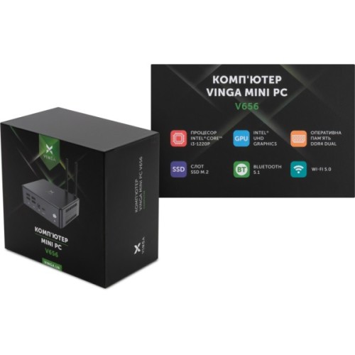 Комп'ютер Vinga Mini PC V656 (V6561220P.81TW1H)