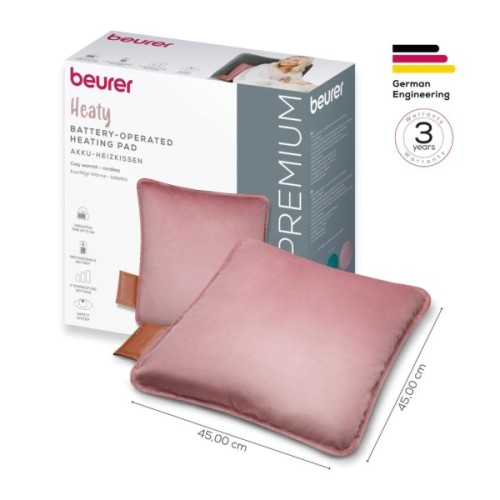 Електрогрілка Beurer HK 77 Heaty blush-rose