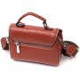 Сумка Vintage З натуральної шкіри Коричнева (22417)