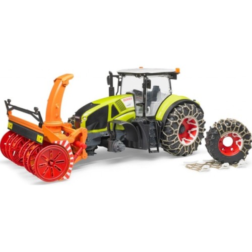 Спецтехніка Bruder Трактор Claas Axion 950 для прибирання снігу (03017)
