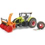 Спецтехніка Bruder Трактор Claas Axion 950 для прибирання снігу (03017)