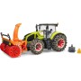 Спецтехніка Bruder Трактор Claas Axion 950 для прибирання снігу (03017)