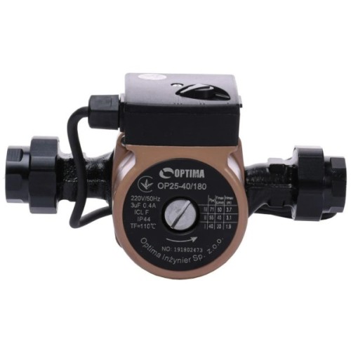 Циркуляційний насос Optima OP25-40-180, G 1 1/4", 10 бар, 180мм, 71Вт, 230В (8120)