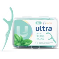 Флос-зубочистки Fesco Ultra Dental Floss Picks 40 шт. (4820204702410)