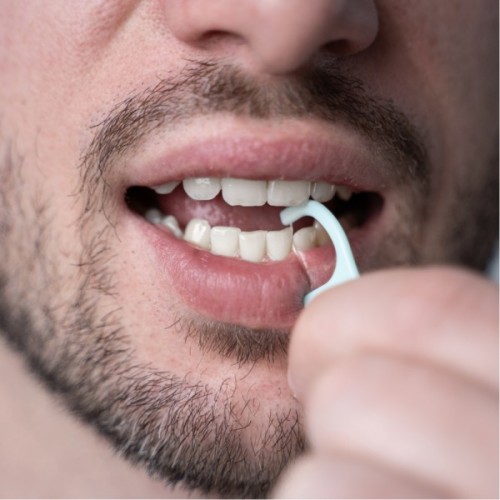 Флос-зубочистки Fesco Ultra Dental Floss Picks 40 шт. (4820204702410)