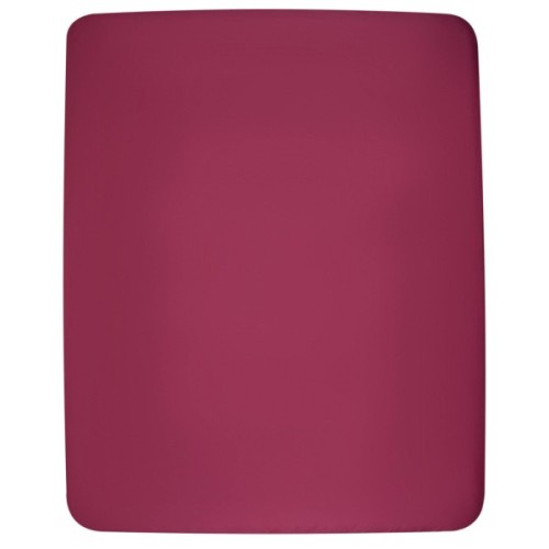 Простирадло Ardesto на резинці Mix&Match, 100% бавовна, сатин бордовий 160х200+30 см (ART1620FSR)