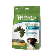 Ласощі для собак Whimzees Alligator M 12 шт (8718627750704)