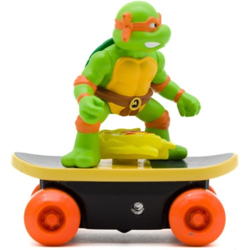 Ігровий набір Funrise TMNT Черепашки-ніндзя класичні Скейтбордист з лаунчером Мікеланджело (71041)