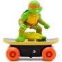 Ігровий набір Funrise TMNT Черепашки-ніндзя класичні Скейтбордист з лаунчером Мікеланджело (71041)