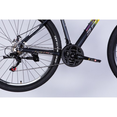 Велосипед Space 29" PHAETON DD FR рама-18" AL 2026 сіро-жовтий (OPS-SP-29-186)