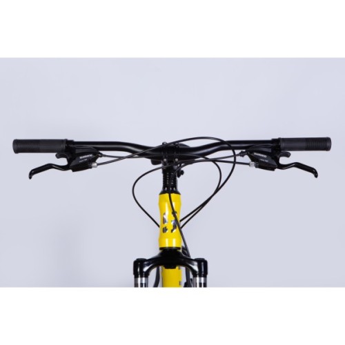 Велосипед Space 29" PHAETON DD FR рама-18" AL 2026 сіро-жовтий (OPS-SP-29-186)