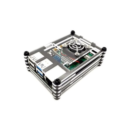 Корпус для Мікро ПК KUONGSHUN for Raspberry Pi 4 (RA518)