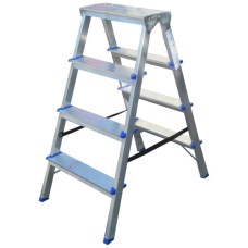 Драбина ELKOP cтремянка 4сх. верхя сходинка 0,95м, двостороння (DHR404)