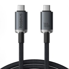 Дата кабель USB-C to USB-C 1.5m 100W USB3.2 20Gb black Baseus (P10318204111-00)