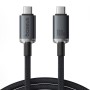 Дата кабель USB-C to USB-C 1.5m 100W USB3.2 20Gb black Baseus (P10318204111-00)