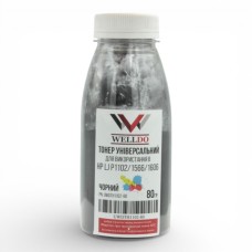 Тонер HP LJ P1560/1566/1600/1606/1530/1005/1006 Universal 80г Welldo (UWDTH1102-80)