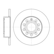 Гальмівний диск REMSA 6650.00